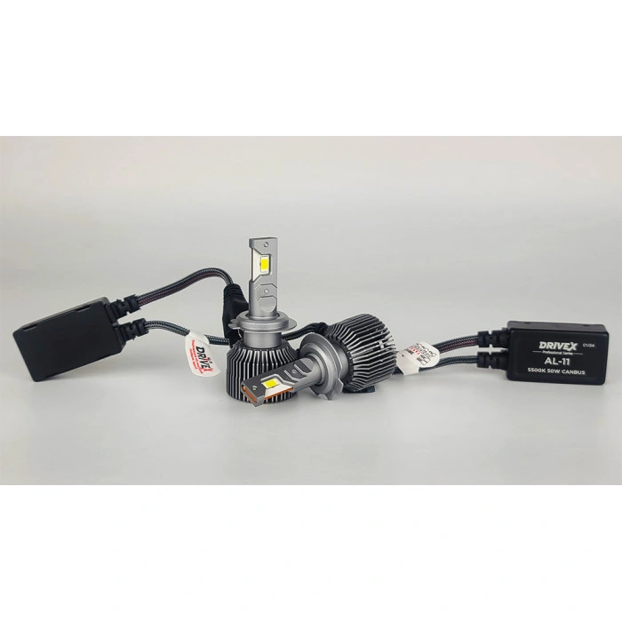 LED лампи автомобільні DriveX AL-11S H7/H18 5.5K 50W CAN